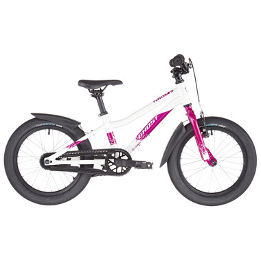 GHOST POWERKID 16" Kids Bike White/Purple 2023 0